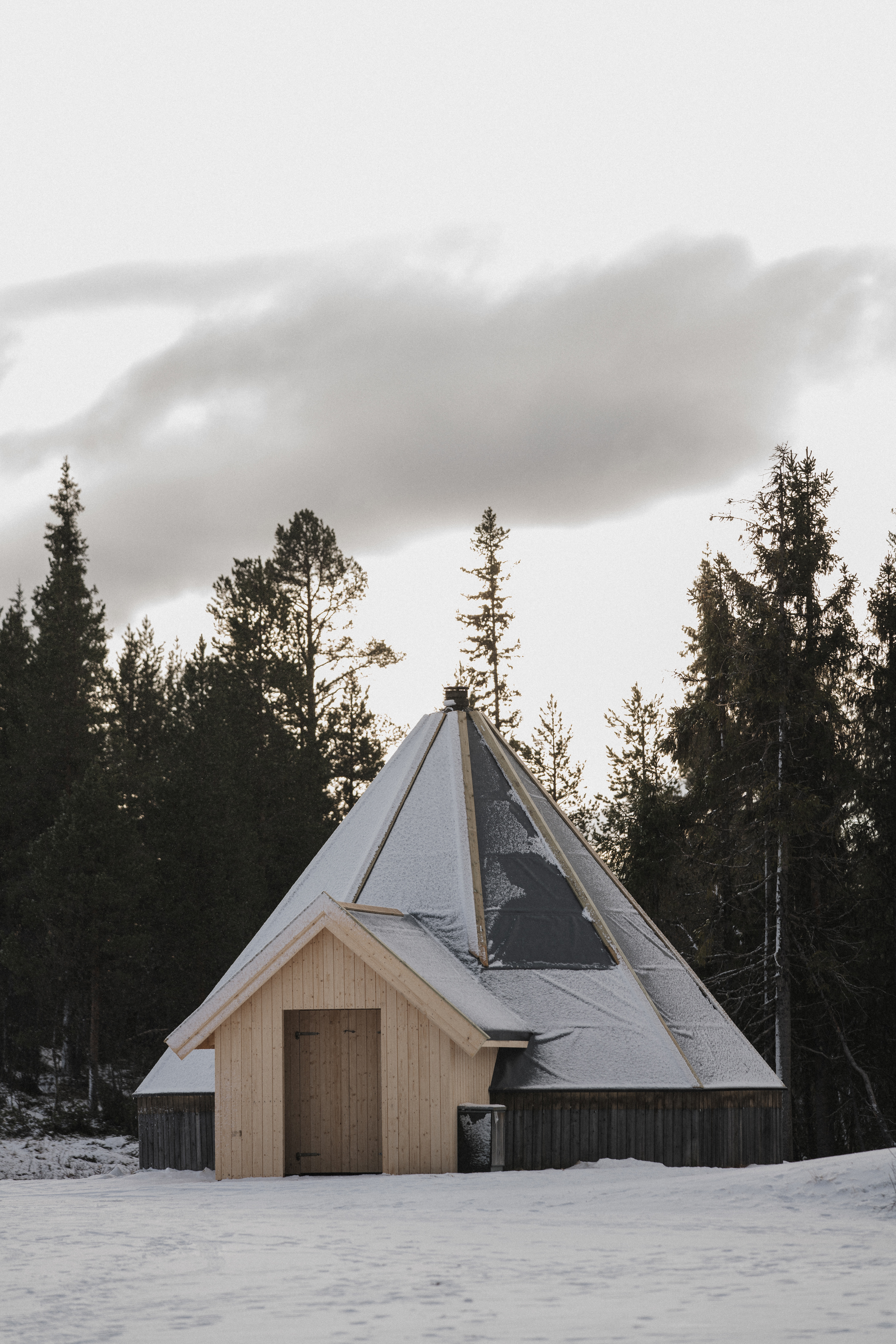 Lavvoen i Riddercampen. Foto: ©Cecilie Hatløy