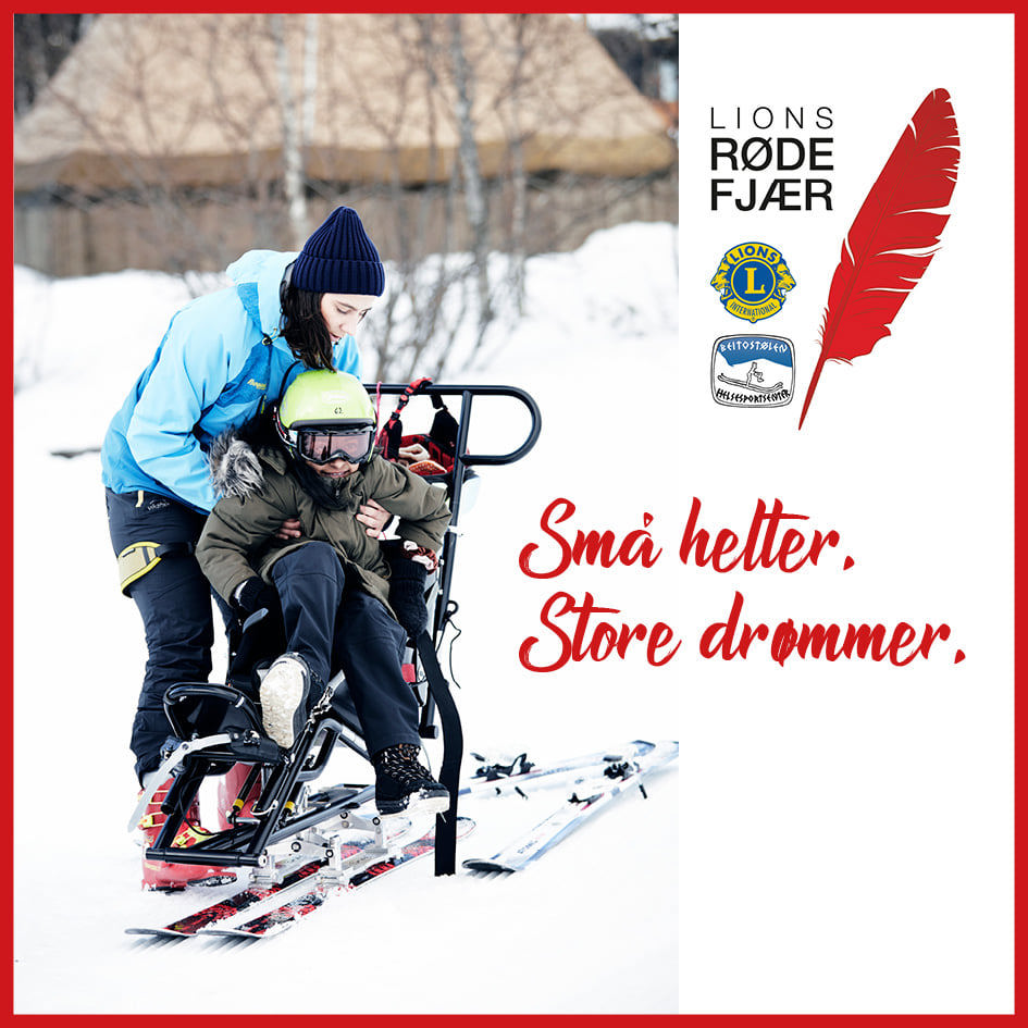 Annonse Lions Røde Fjær