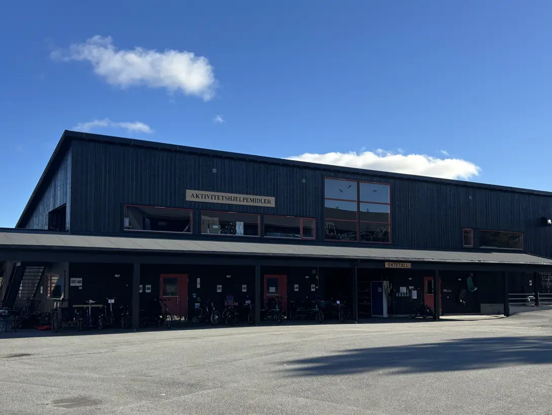 Aktivitetshjelpemiddelbygget ved Beitostølen Helsesportsenter